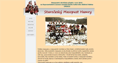 Desktop Screenshot of masopusthamry.cz